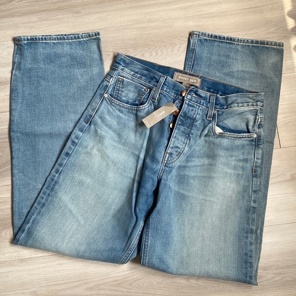 J. Crew Denim - NWT JCREW Point Sur canyon mid-rise boyfriend jean in Faded Blue wash